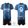 Maglia ufficiale Inter Milan Romelu Lukaku 9 Casa 2021-22 per Bambino